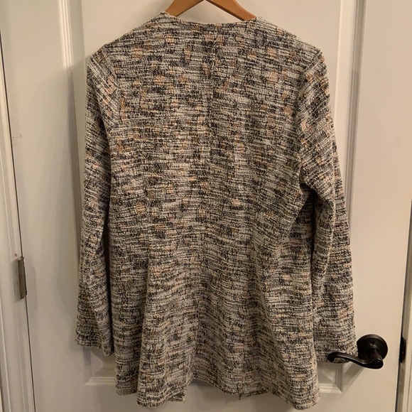 🐆 Anthro Leopard Longline Jacket by Dolan 🐆 - Picture 4 of 8